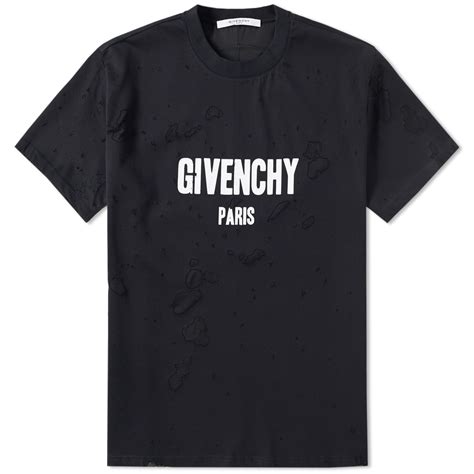 givenchy destroyed t shirt|vintage Givenchy t shirt.